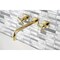 Kingston Brass KS6022ZX Wall Mount Tub Faucet, Polished Brass KS6022ZX - alternate 2